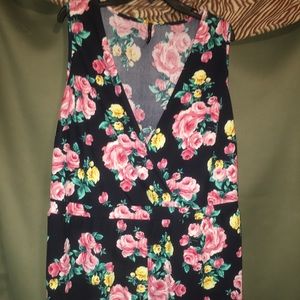 2x Floral Romper